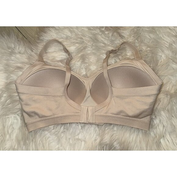 Warners RM3911W Blissful Benefits Underarm Smoothing Bra Womens M Medium Beige - Picture 4 of 6